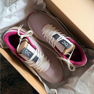 On Cloudnova Form 2 Women's Athletic Sneakers in Fade/Orchid